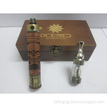 Promotion! Wooden E Cigarette, X Fire, Icear30/Vivinova /Protank2 Atomizer